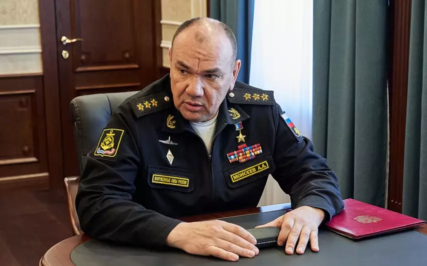 Rusiya Hərbi Dəniz Donanmasına yeni baş komandan təyin olunub