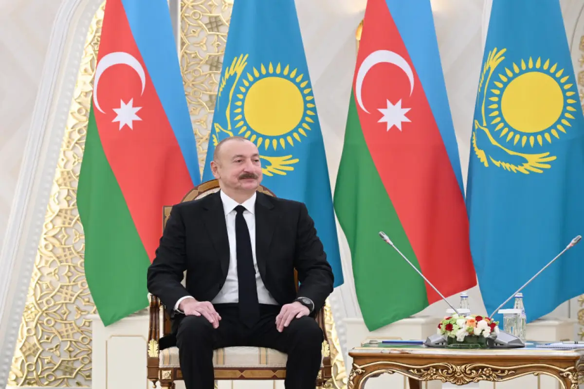 Azərbaycan Qazaxıstanla bütün istiqamətlər üzrə qarşılıqlı fəaliyyətin möhkəmləndirilməsini hədəfləyir