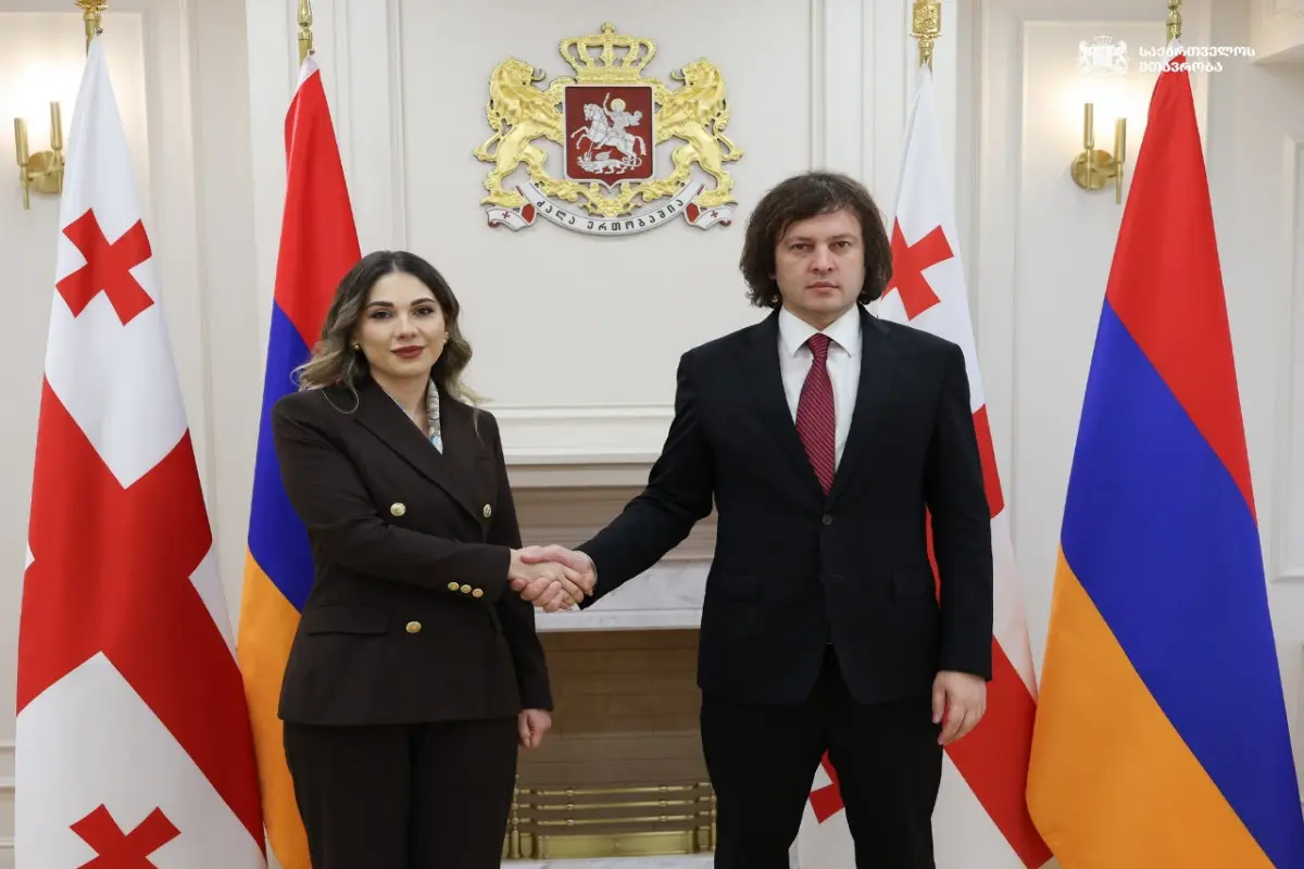 Kobaxidze erməni nazirlə Cənubi Qafqazda sülhün vacibliyini müzakirə edib