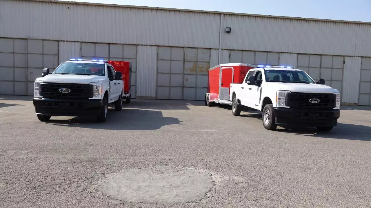 FHN-in Mülki müdafiə qoşunlarına xüsusi təyinatlı nəqliyyat vasitələri verilib