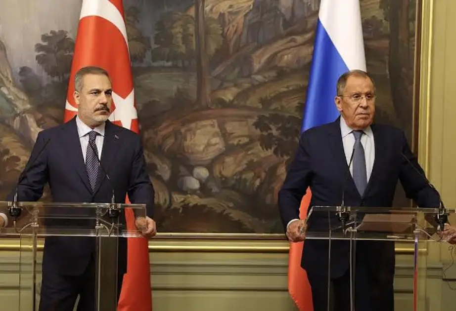 Türkiyə və Rusiyanın XİN başçıları bölgədəki son hadisələri müzakirə ediblər