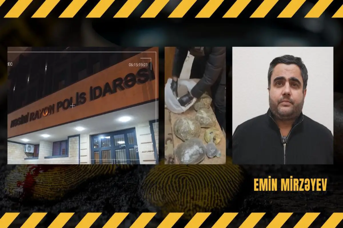 Bakıda narkokuryer tutulub