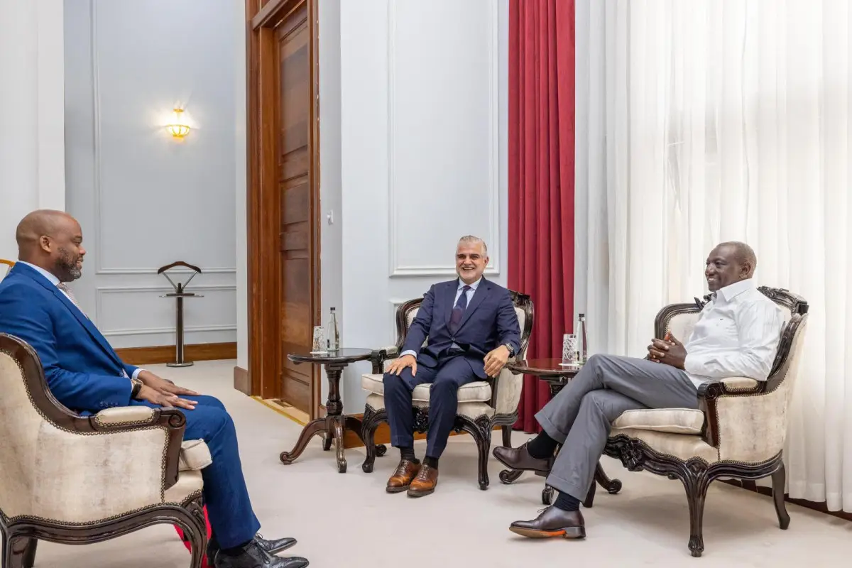 Tahir Gözelin Keniyada Prezident Ruto ilə işgüzar görüşü olub - FOTO