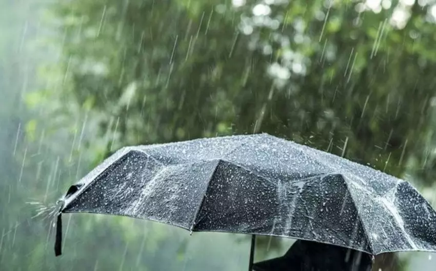 Bir sıra ərazilərə yağış yağıb - FAKTİKİ HAVA