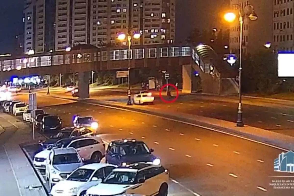 NİİM: İki piyadanın keçiddən keçməməsi qəzaya səbəb olub