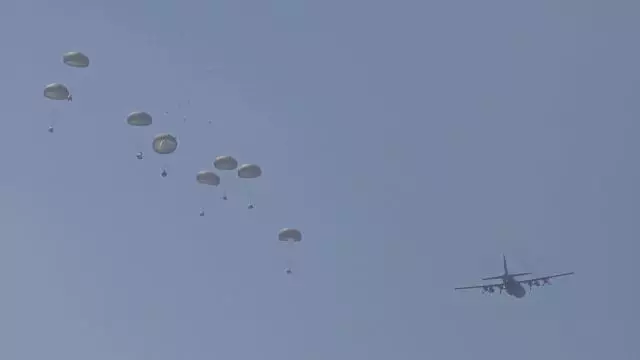 ABŞ Qəzzanın şimalına humanitar yardım göndərib