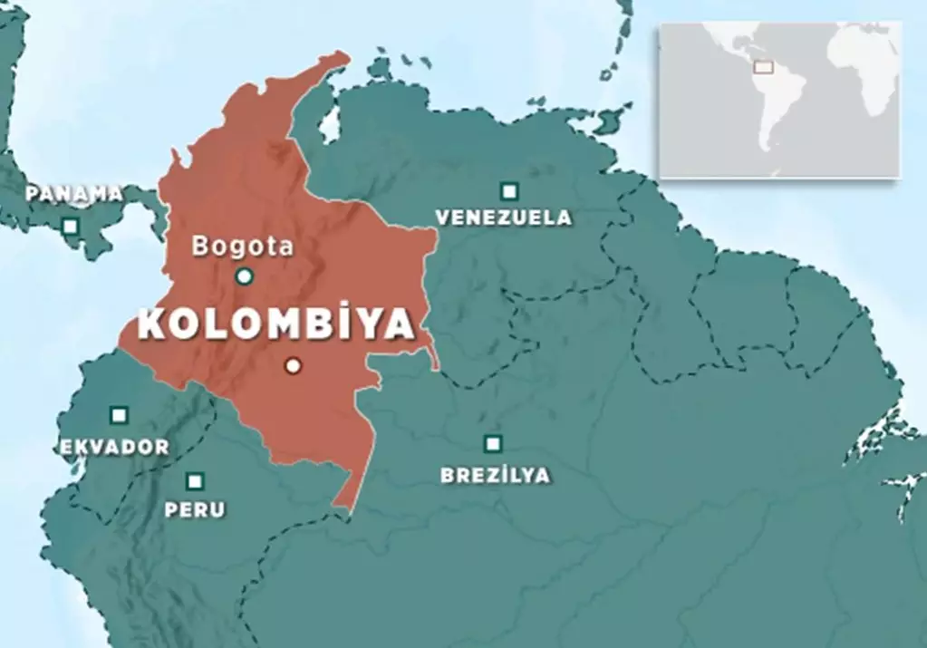 Kolumbiyada 7 nəfərin olduğu kiçik təyyarə itkin düşüb