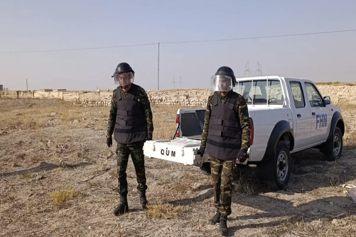 Kəngərli və Ordubadda hərbi sursatlar tapılıb