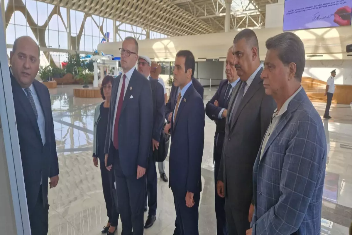 Slovakiya parlamentinin sədri Füzuliyə səfər edib