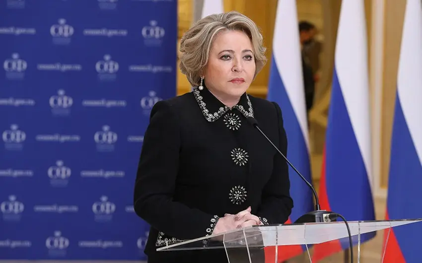 Matviyenko Mehriban Əliyevanı təbrik edib