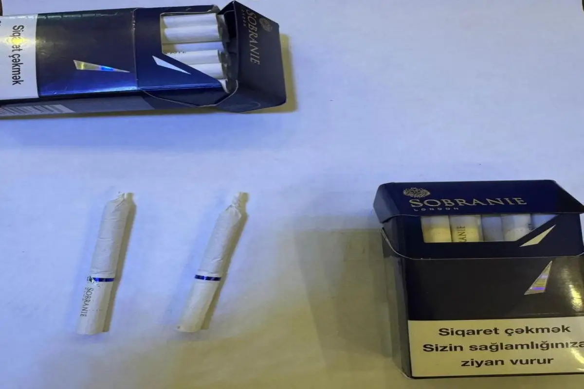 Həyat yoldaşı üçün həbsxanaya narkotik keçirmək istəyən şəxsin qarşısı alınıb