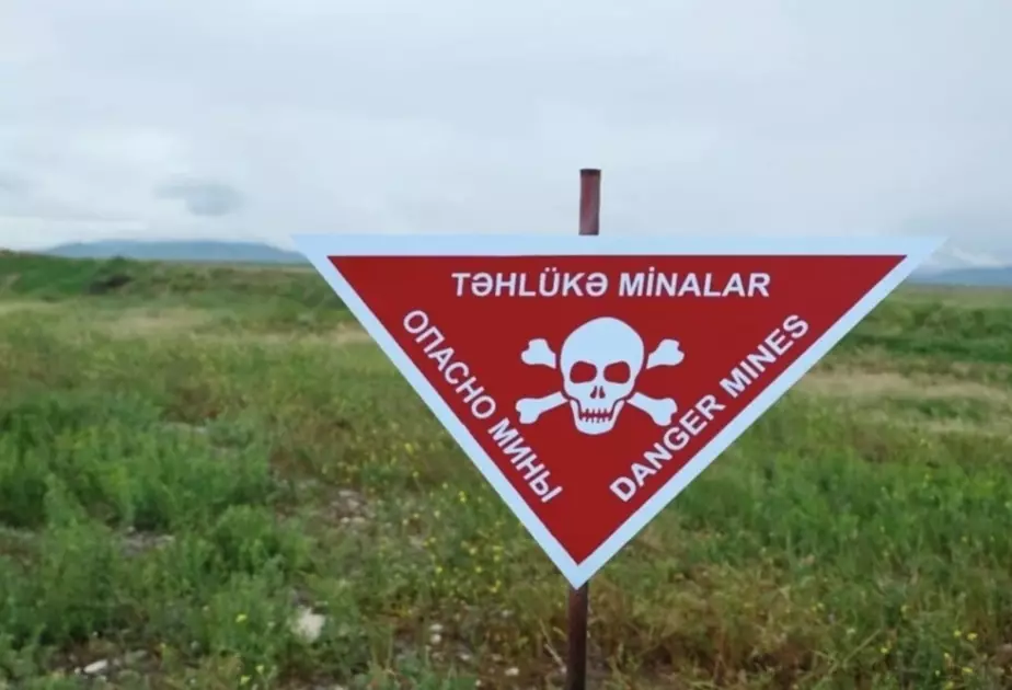 Azad edilmiş ərazilərdə indiyədək 109 552 mina və digər partlayıcı qalıqlar aşkarlanıb
