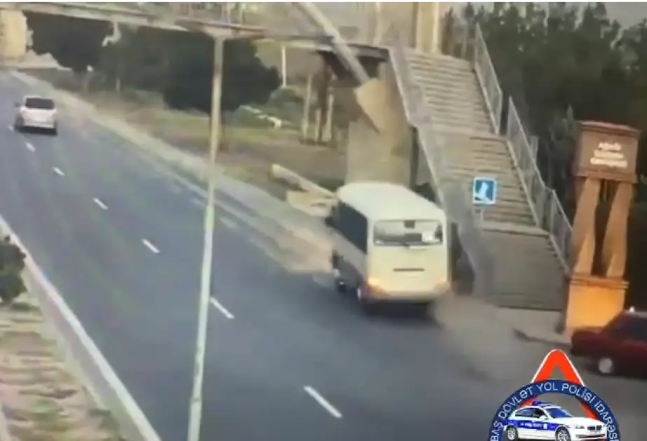 Bakı-Şamaxı yolunda təkər partlaması qəza ilə nəticələnib