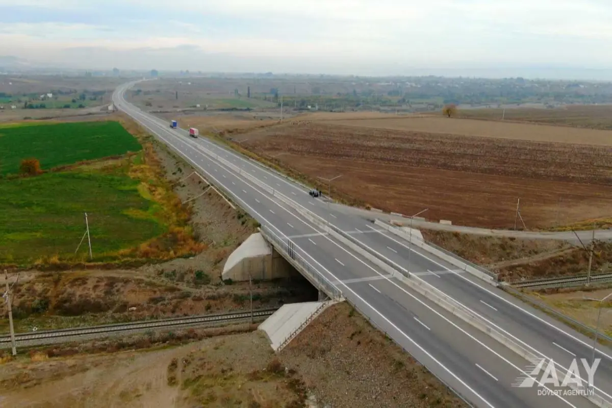 Bakı-Ələt-Qazax-Gürcüstan avtomobil yolunda təmir yekunlaşır