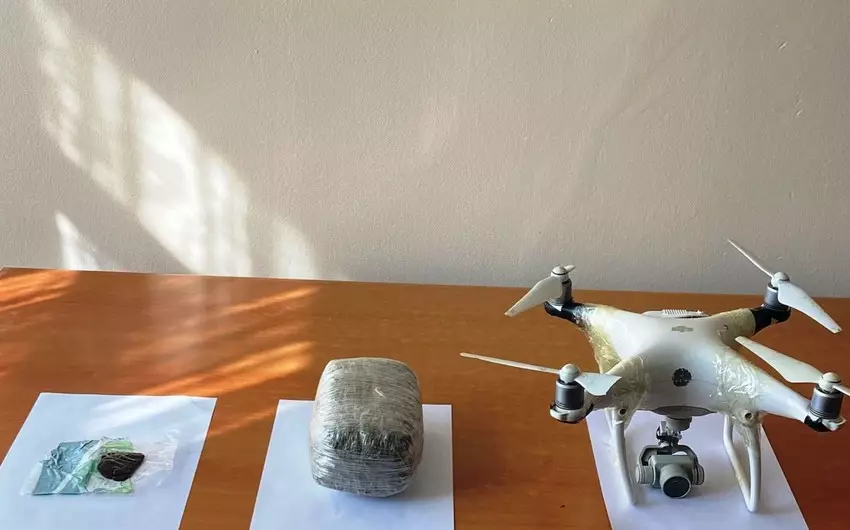 İrandan Azərbaycana PUA ilə narkotik keçirilməsinin qarşısı alınıb