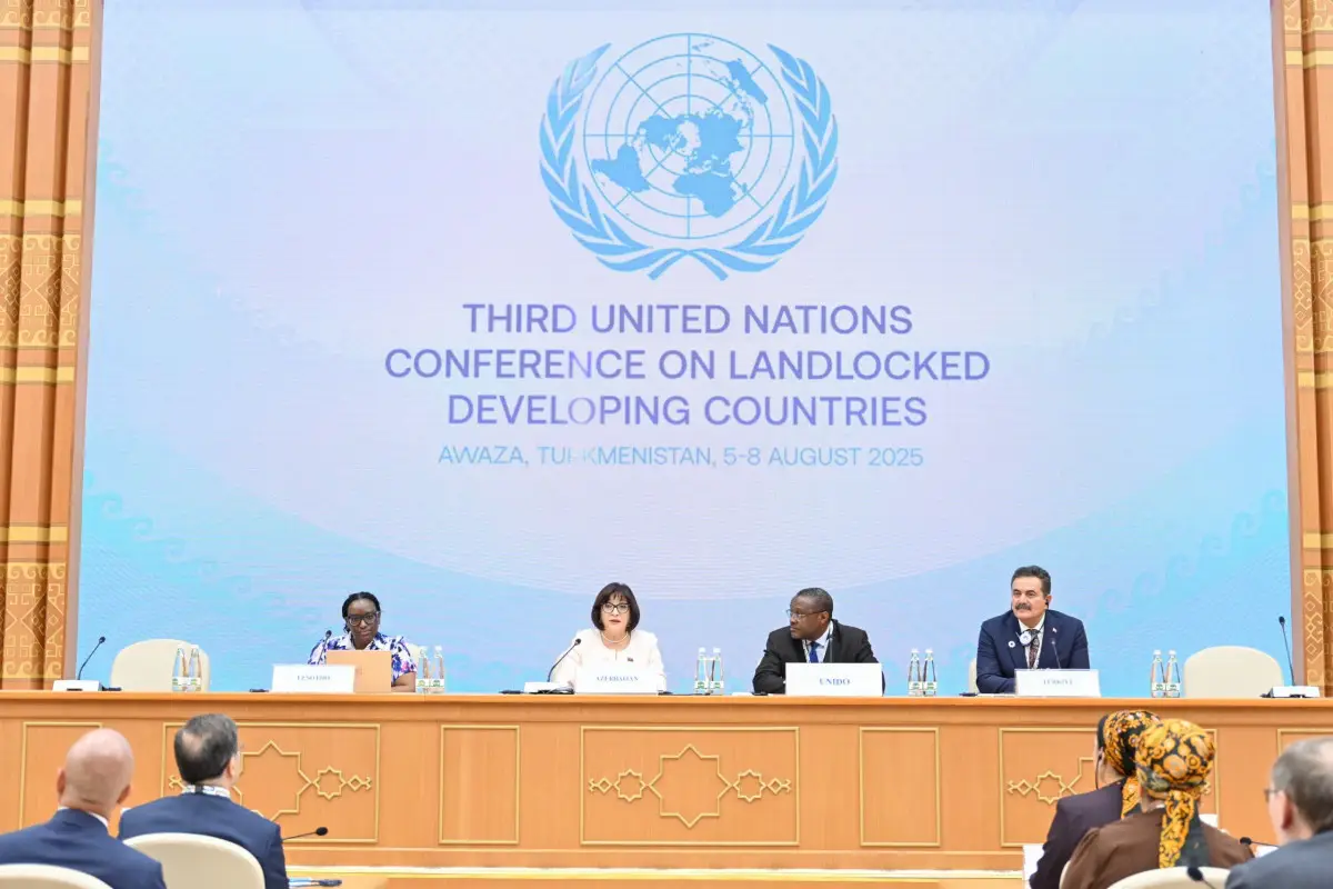 Sahibə Qafarova BMT Konfransı çərçivəsində keçirilən Parlamentlərarası Forumda iştirak edib