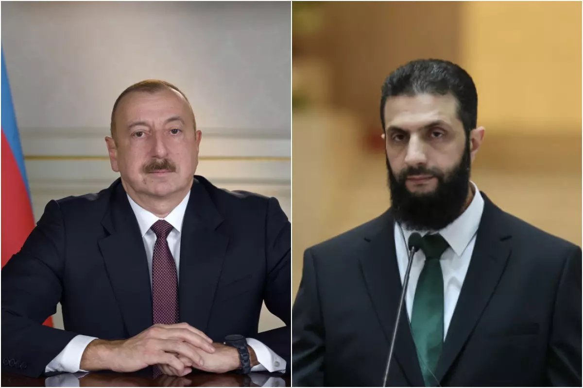 Əhməd əl-Şaraa İlham Əliyevə məktub göndərdi