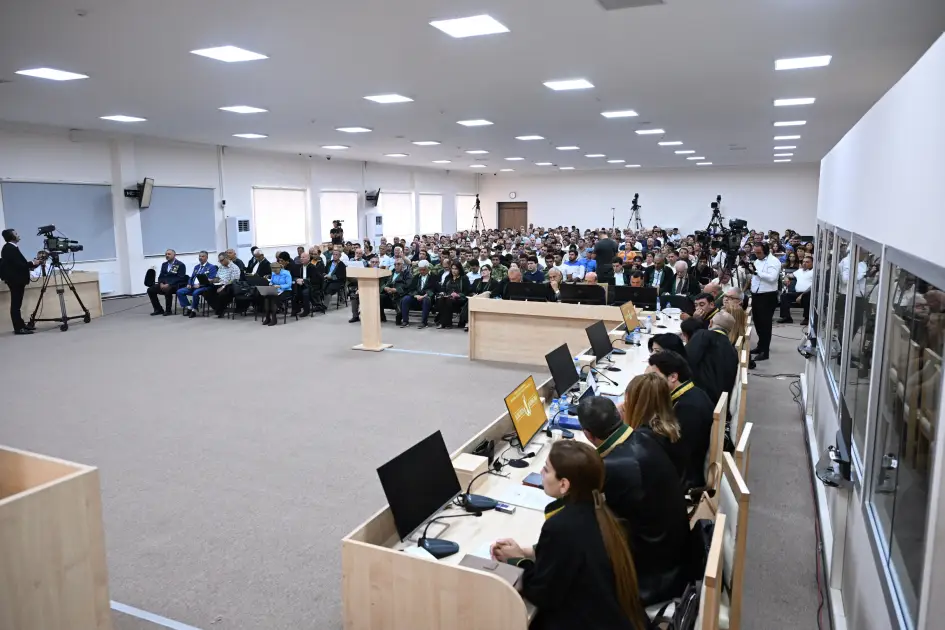 Ermənilərin məhkəməsi keçirilib