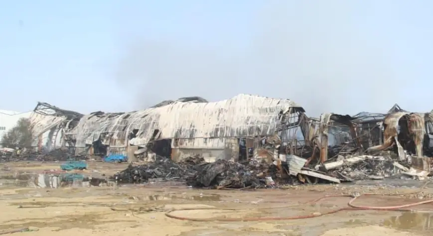 "Sədərək" Ticarət Mərkəzindəki yanğınla bağlı cinayət işi başlanılıb - YENİLƏNİB