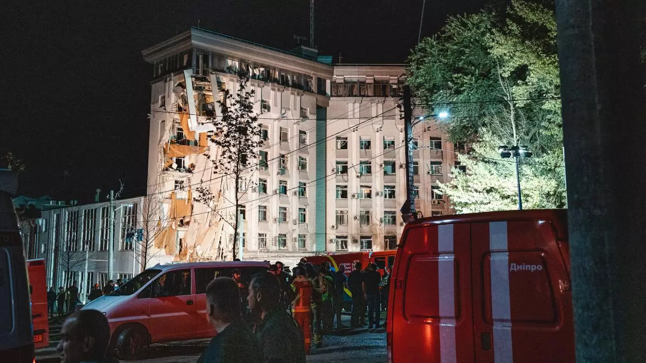 Ukrayna: "Rusiyanın Dnepr şəhərinə raket hücumu nəticəsində 9 nəfər yaralanıb"