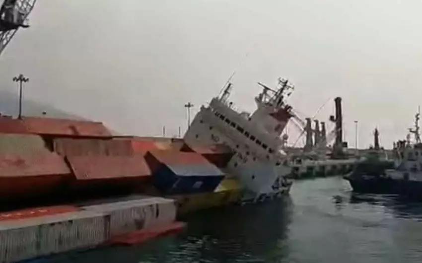 Qara dənizdə gəmi batıb