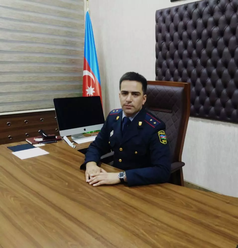 DİN-in Mətbuat Xidmətinin əməkdaşına yeni rütbə verilib