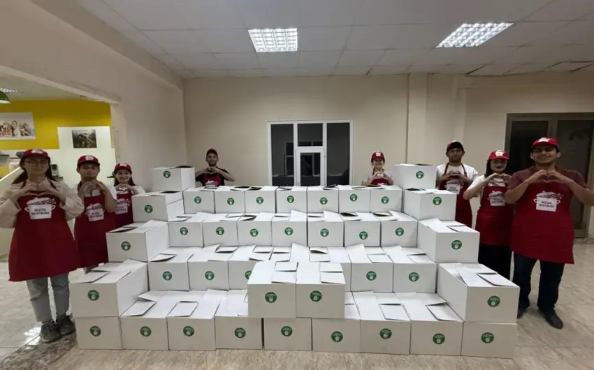 Leyla Əliyevanın təşəbbüsü ilə aztəminatlı ailələrə qurban payları çatdırılıb