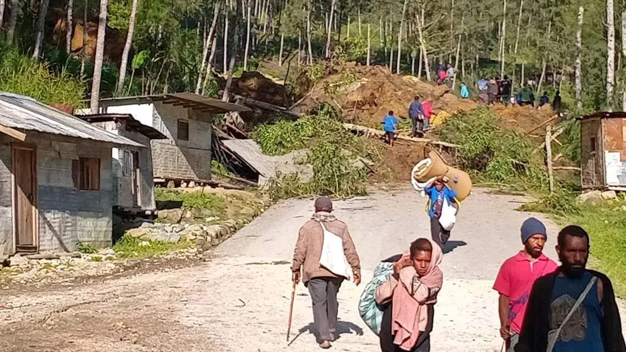 Papua Yeni Qvineyada torpaq sürüşməsi baş verib