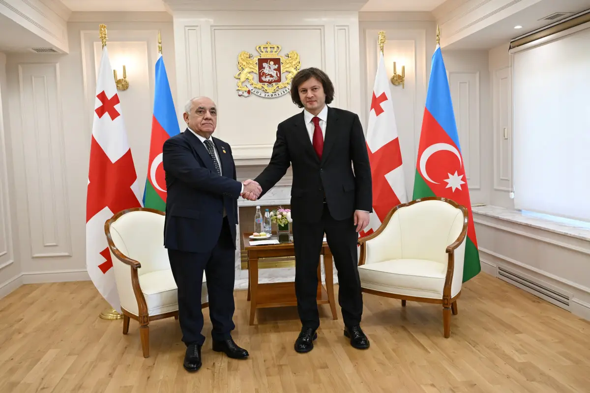 Əli Əsədov Tbilisidə İrakli Kobaxidze ilə görüşüb