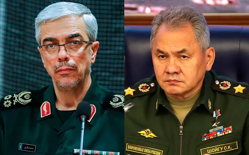 Şoyqu İranın Baş Qərargah rəisi ilə Qarabağdakı vəziyyəti müzakirə edib