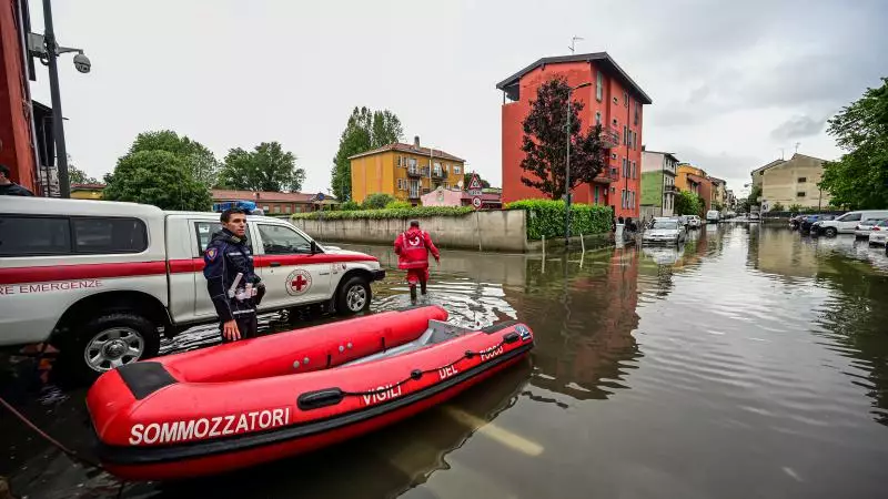 Milanda güclü yağışlar səbəbindən daşqınlar baş verib