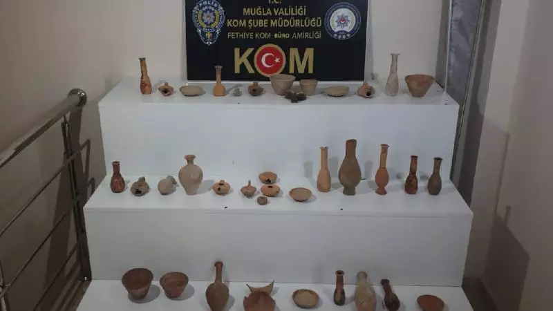 Türkiyədə tarixi əşya qaçaqmalçılığı ilə məşğul olan şəxs saxlanılıb