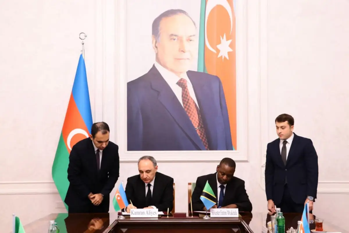 Azərbaycan və Tanzaniya Baş prokurorluqları arasında memorandum imzalanıb