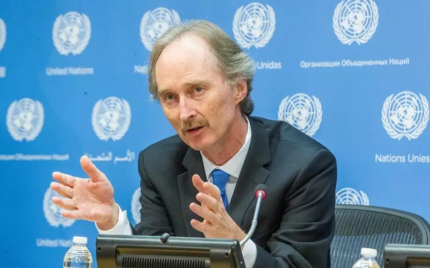 BMT Baş katibinin Suriya üzrə xüsusi nümayəndəsi Astanada keçiriləcək danışıqlarda iştirak edəcək