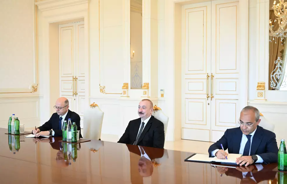 Prezident qəbul keçirdi - FOTOLAR - YENİLƏNİB