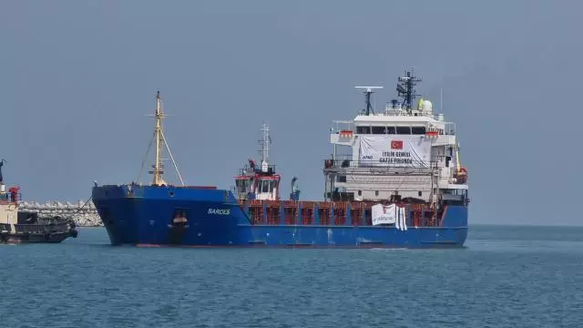 Türkiyənin Qəzzaya yardım aparan 8-ci gəmisi Əl-Ariş limanına çatıb