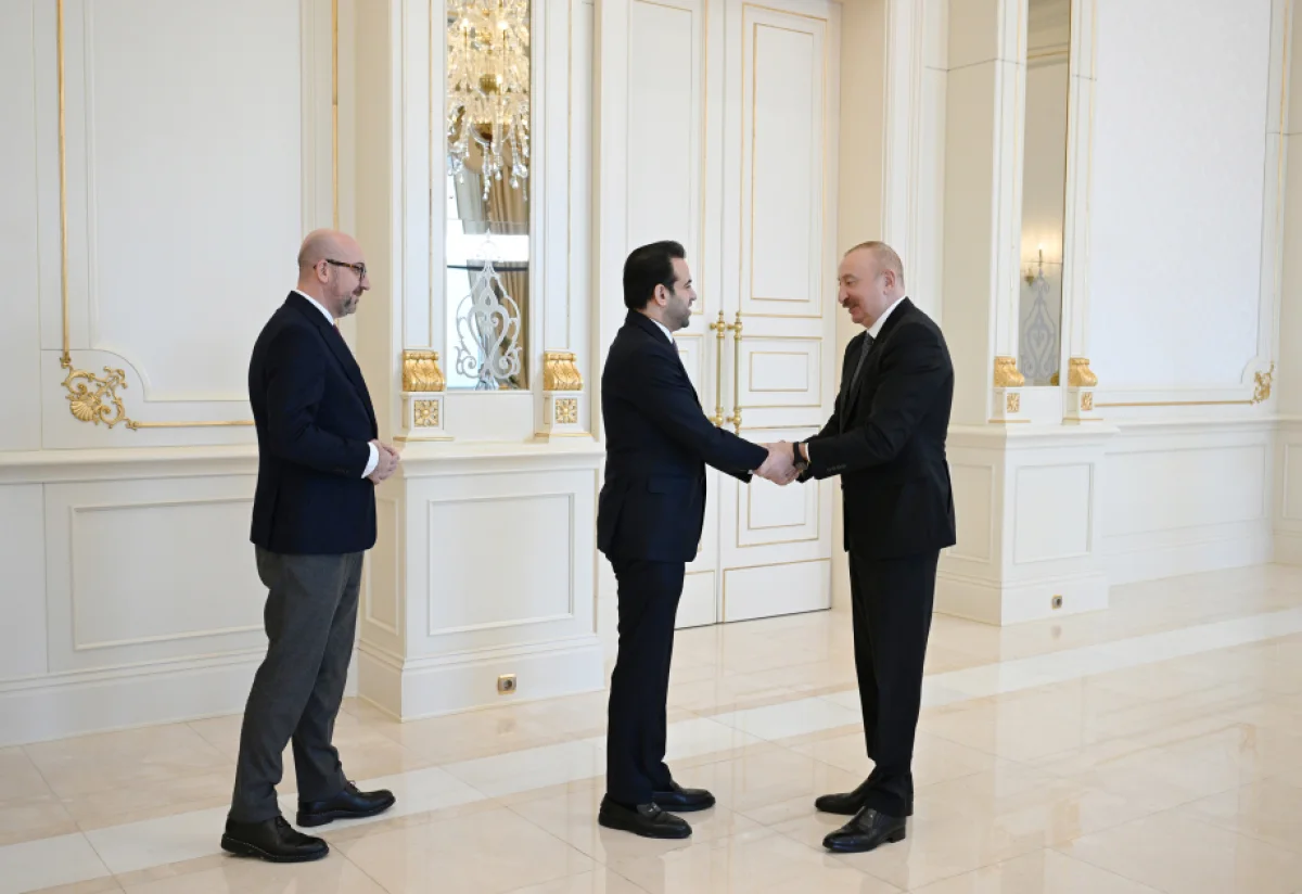 President Ilham Aliyev Receives Zayed Award Jury Members