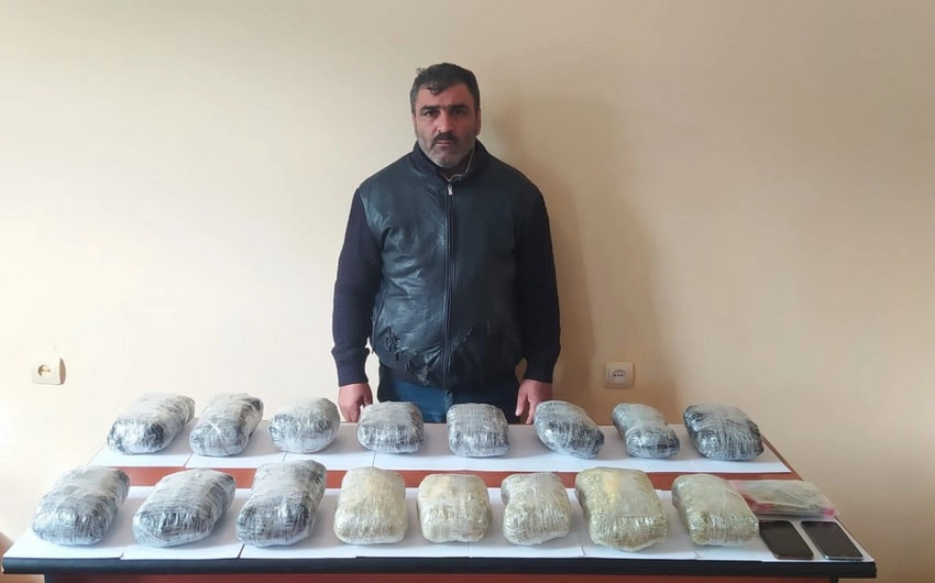 İrandan Azərbaycana narkotik keçirilməsinin qarşısı alınıb