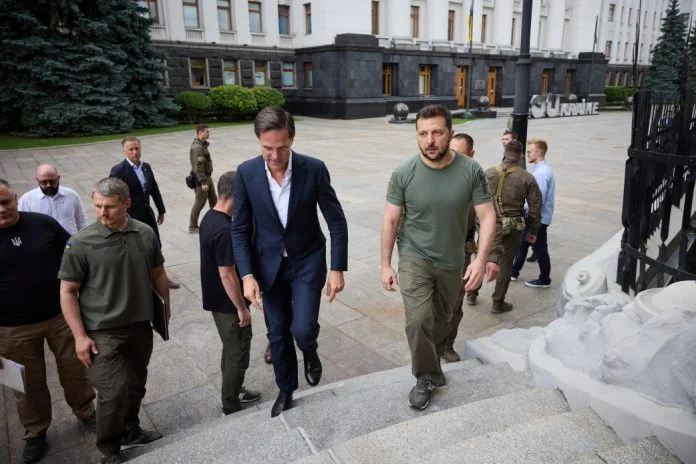 NATO chief Mark Rutte visits Kyiv for talks with Zelenskyy