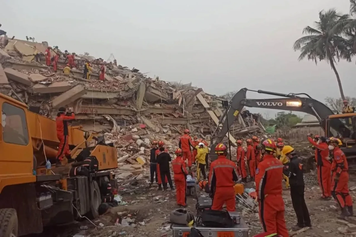 Myanmada zəlzələ nəticəsində ölənlərin sayı 3085 nəfərə çatıb