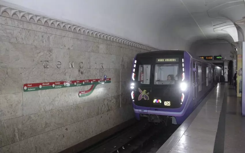Bakı metropoliteni sabah gücləndirilmiş iş rejimində fəaliyyət göstərəcək