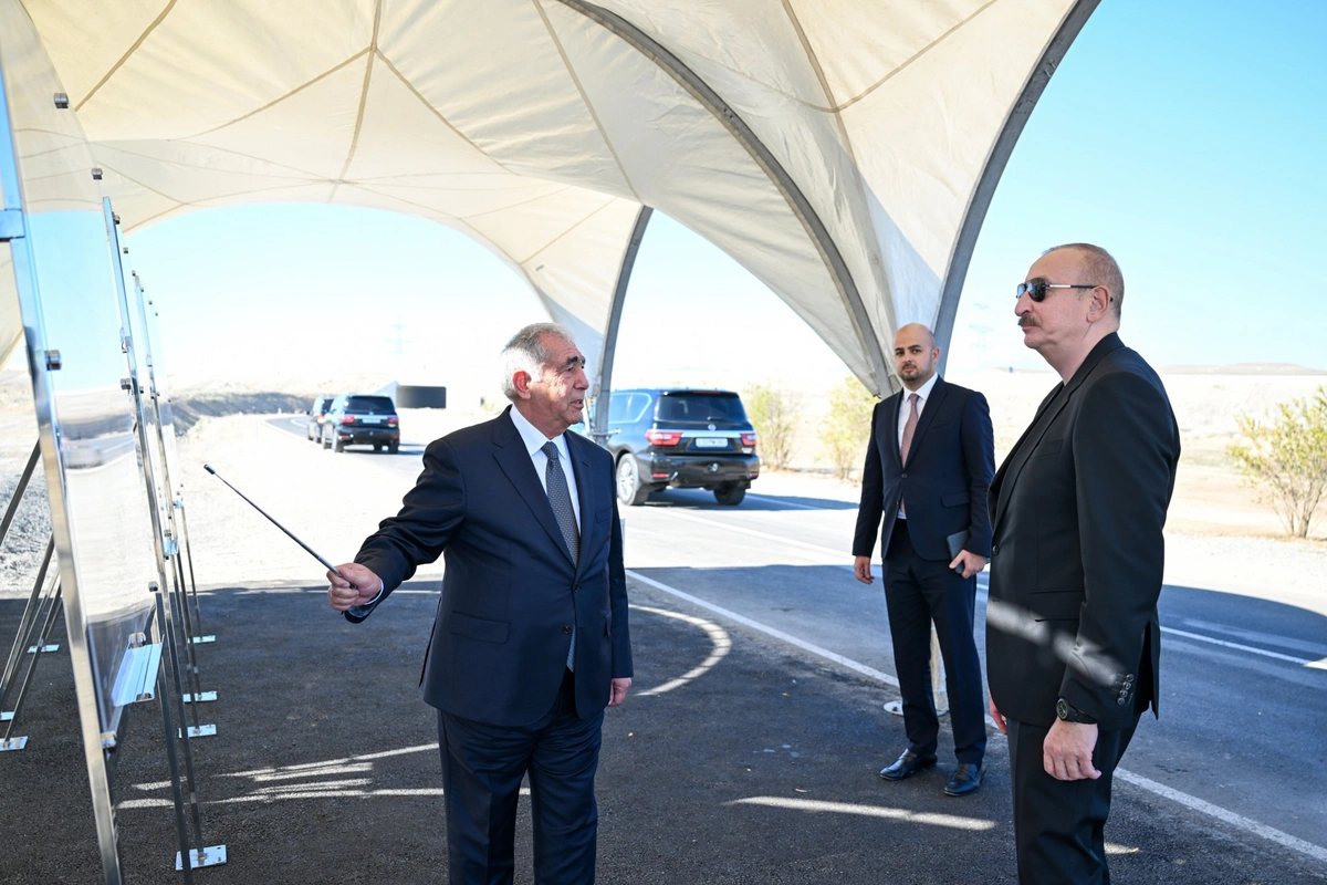 Prezident Cəbrayılda - FOTOLAR