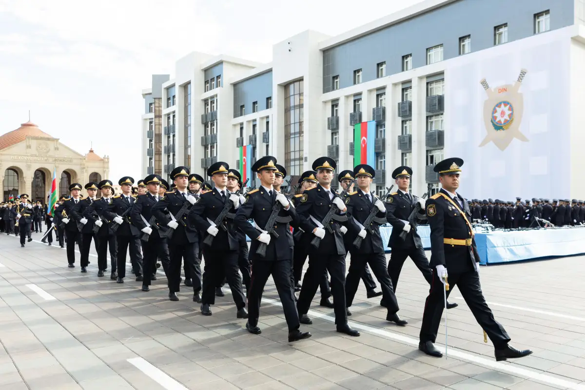 Polis Akademiyasında Bilik günü və andiçmə mərasimi keçirilib