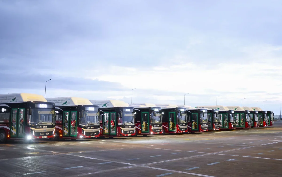 Baku bus route 49 fleet renewed with 30 new vehicles