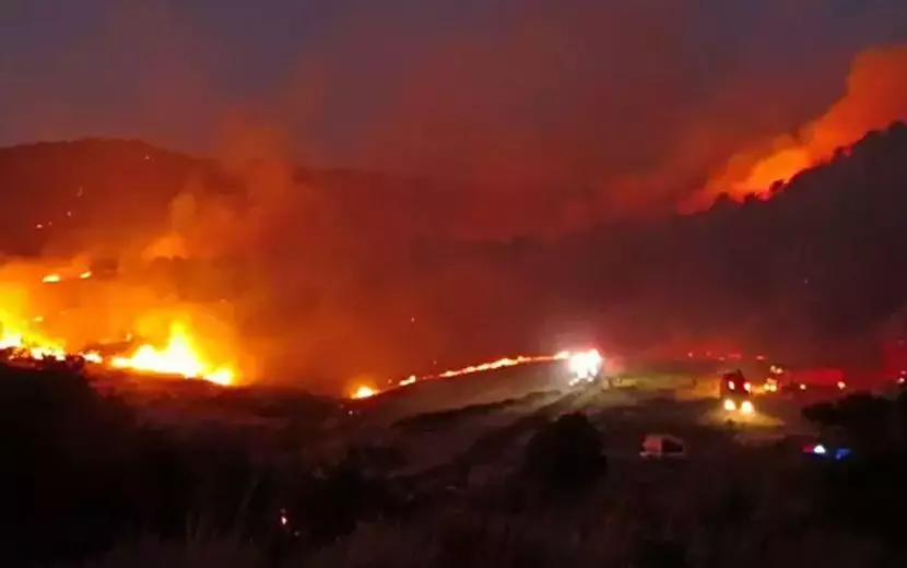 Türkiyədə meşə yanğınları ilə mübarizə davam edir