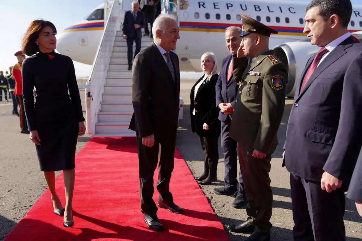 Ermənistan Prezidenti Gürcüstanda səfərdədir