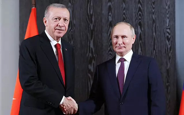 Ərdoğan və Putin arasında telefon danışığı olub