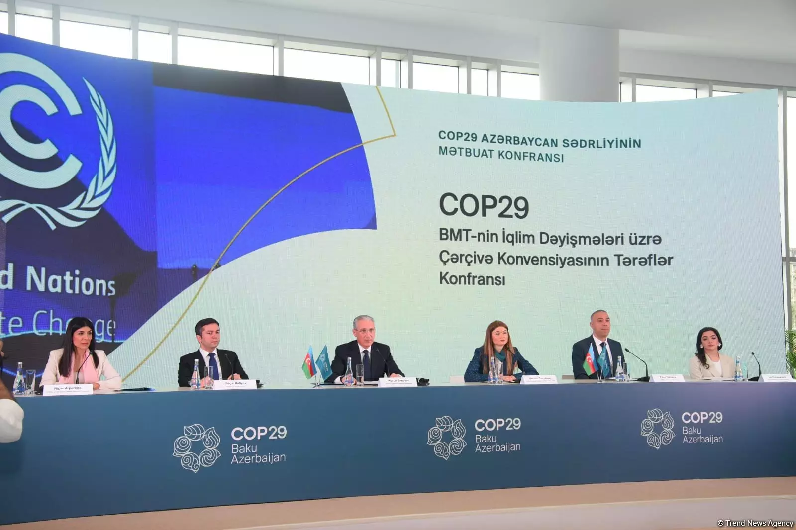 COP29 çərçivəsində mətbuat konfransı keçirilib
