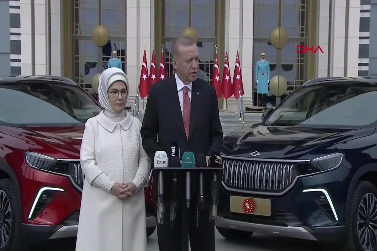 "TOGG" Ərdoğana təhvil verilib