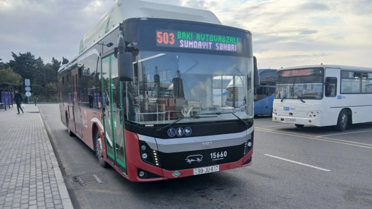Five bus routes to stop serving Shamakhiinka stop in Baku